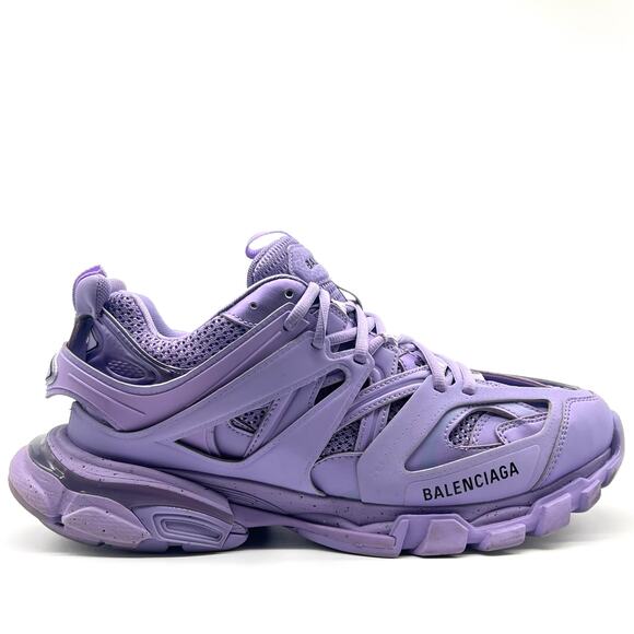 Size US9 - Balenciaga Track Runners Recycled Purple - Picture 1 of 9